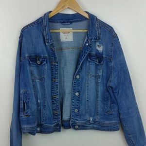 MOSSIMO Plus Size Denim Jean Jacket